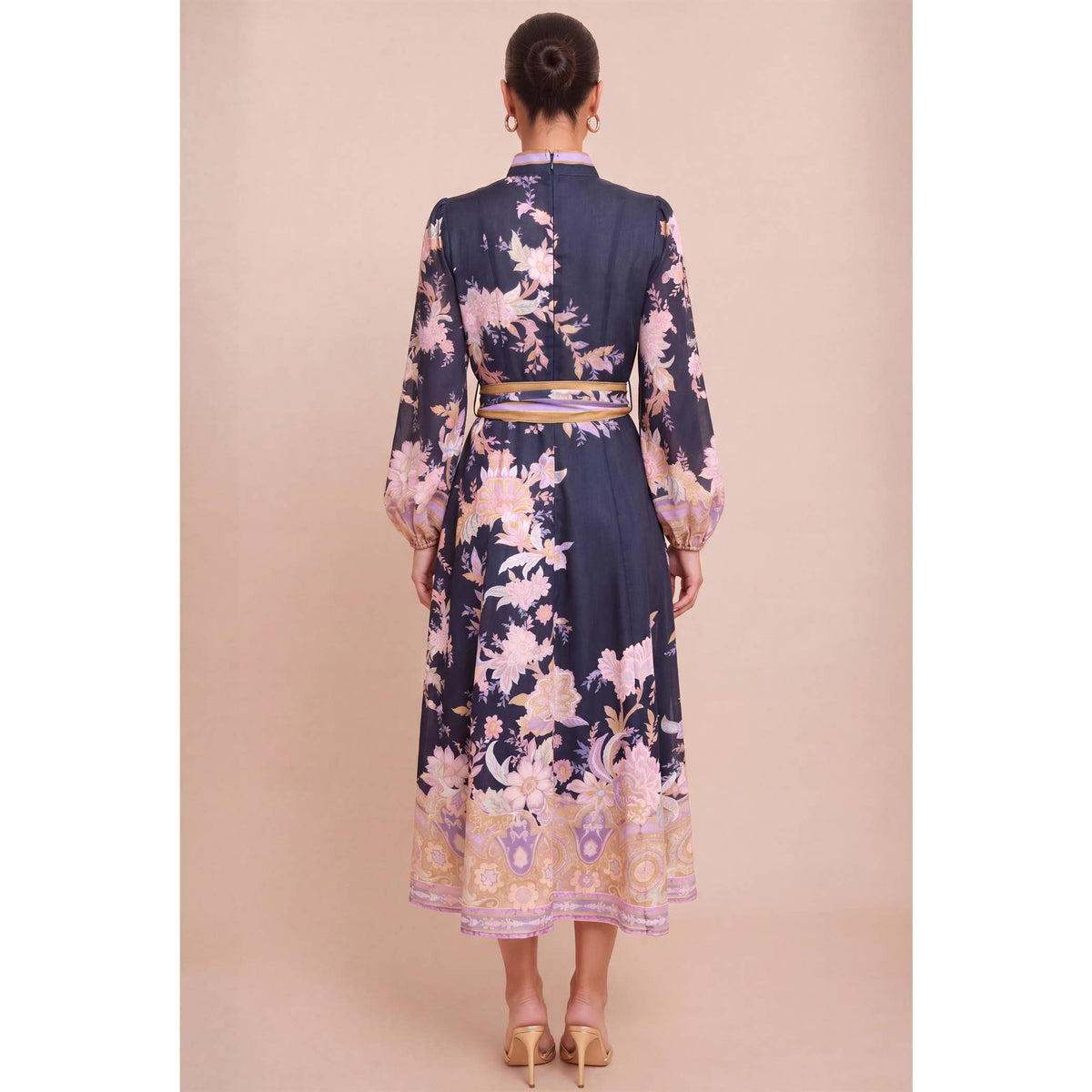 Paisley Affair Midi Dress — view 2