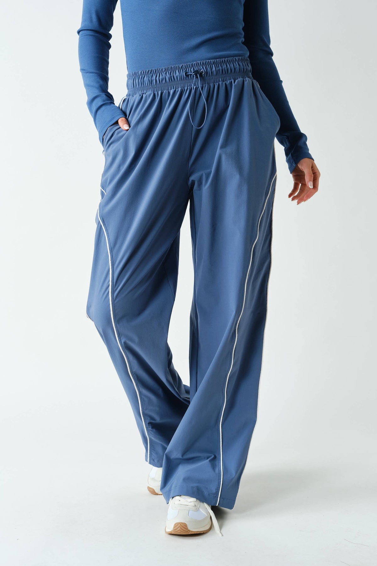 Curved Classic Track Pants — view 4