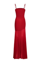 Bandage Mesh Mix Gown — view 4