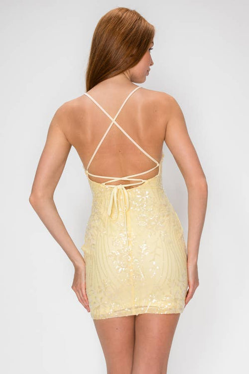 Glimmering Vine Sequin Mini — view 5