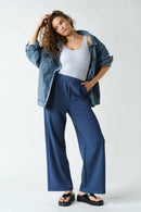 Jacquard Ribbed District Tailored Trousers — view 4