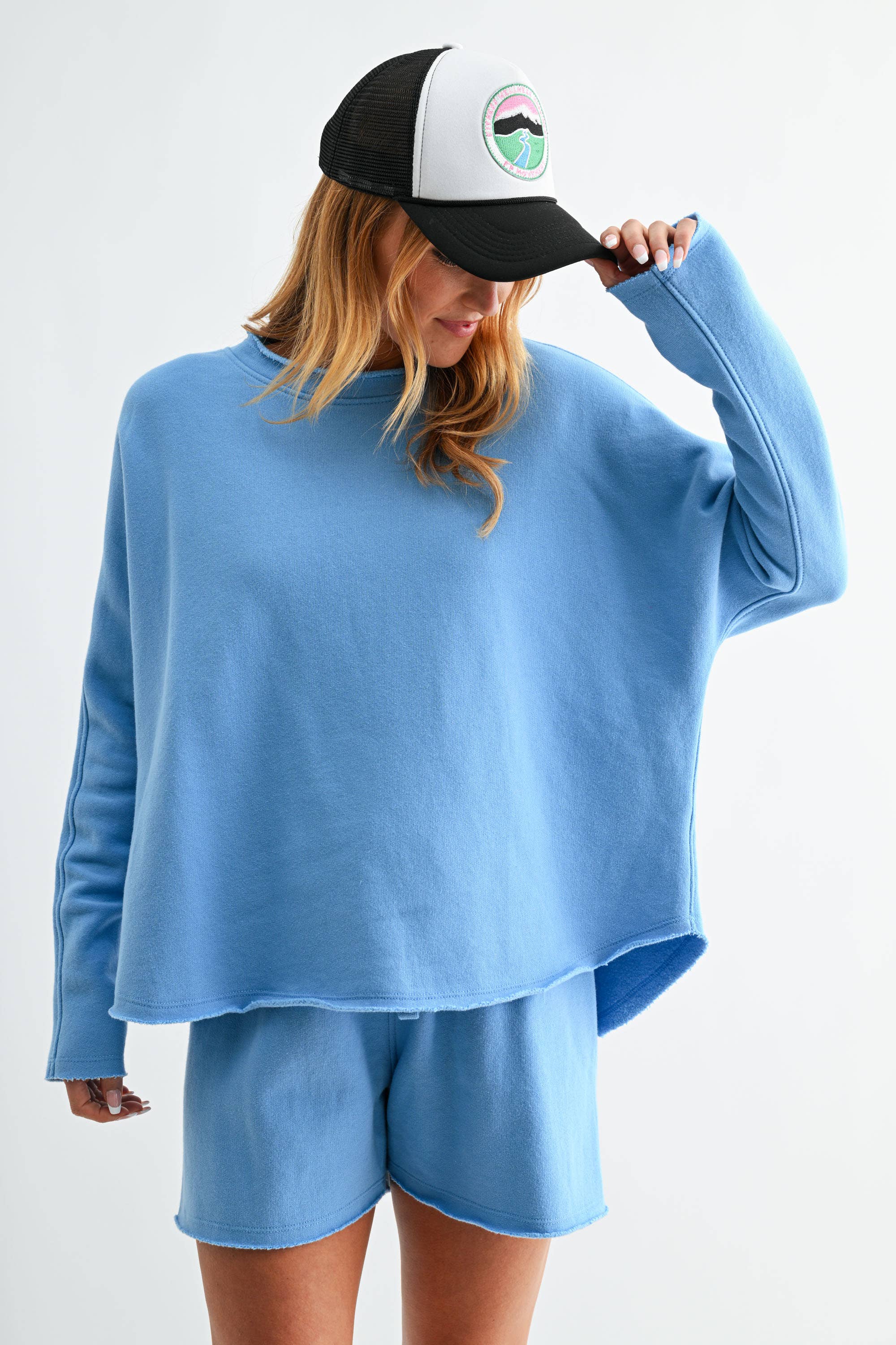 Malibu Heritage Long Sleeve Dolman Top — view 4