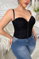 Sexy Lace Corset Top for Plus Size Women - view 4