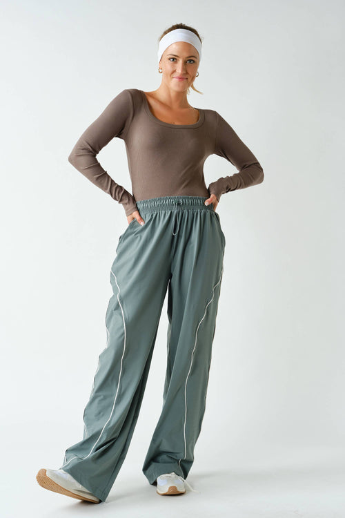 Curved Classic Track Pants — view 8