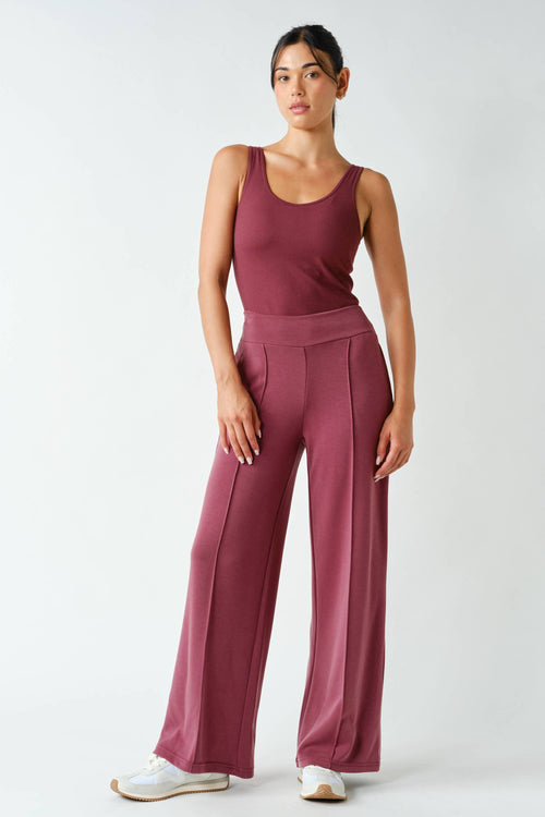 Laguna Flow Pleated Lounge Pant — view 4