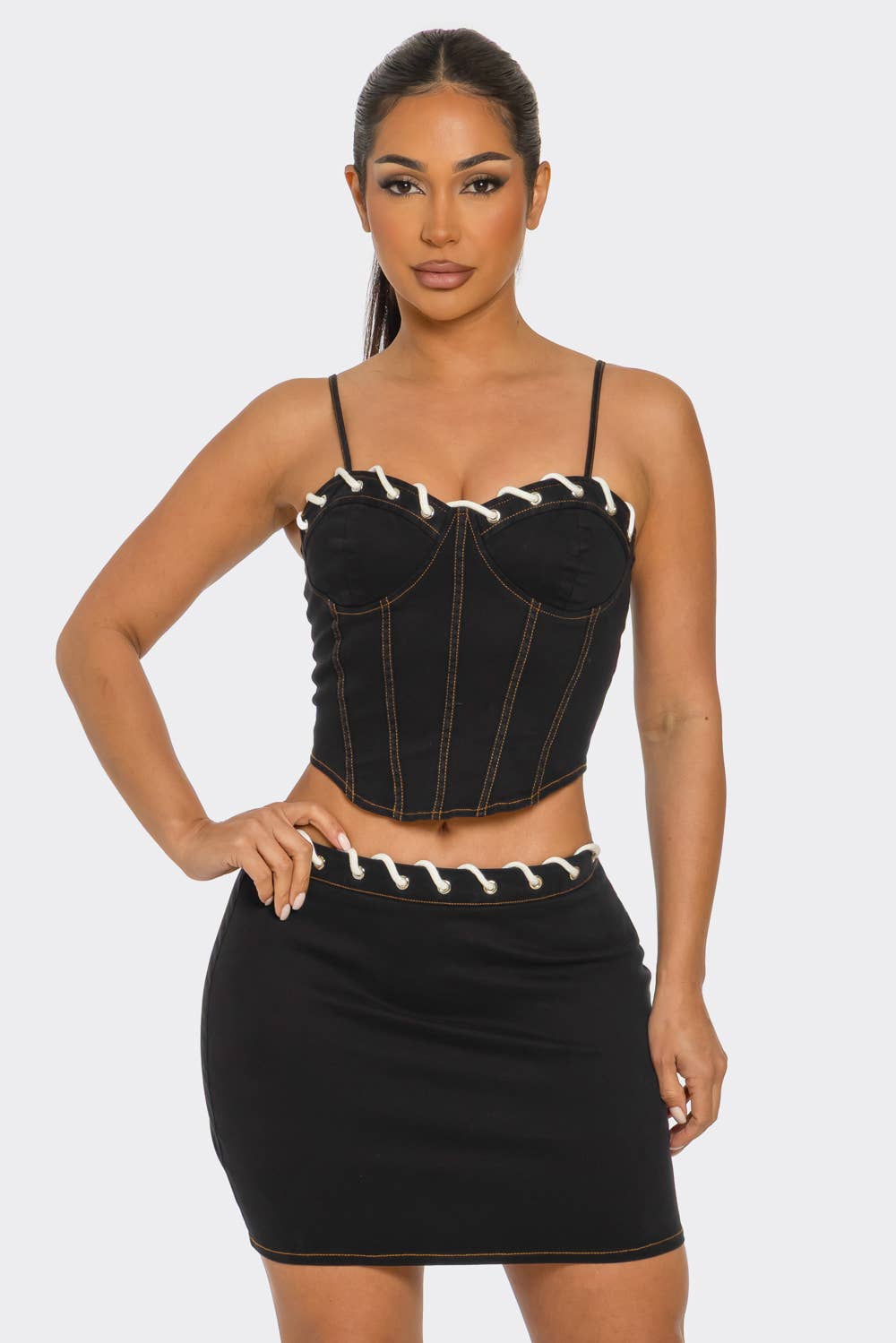 Sweet Twill Rope Detail Set — view 2
