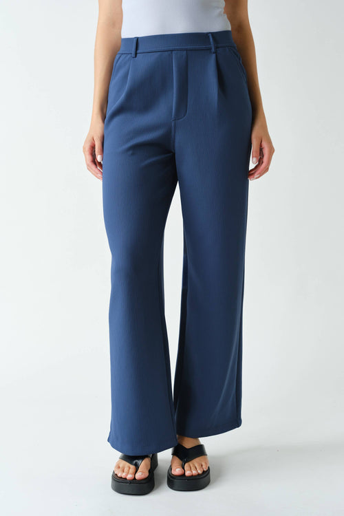 Jacquard Ribbed District Tailored Trousers