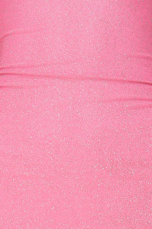 Glittery Mesh Holiday Dress — view 4