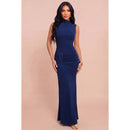 Metallic Mock Neck Dress — view 2