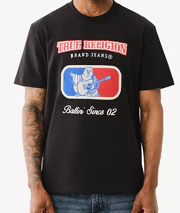 True Religion "Embroidery League" Tee