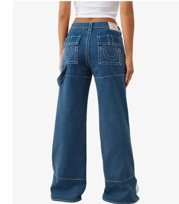 True Religion "Bobby Big T Baggy Carpenter" Pants