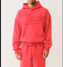 True Religion Cinched Logo Applique Hoodie