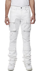Smoke Rise Utility Multi Pocket Stacked Jeans