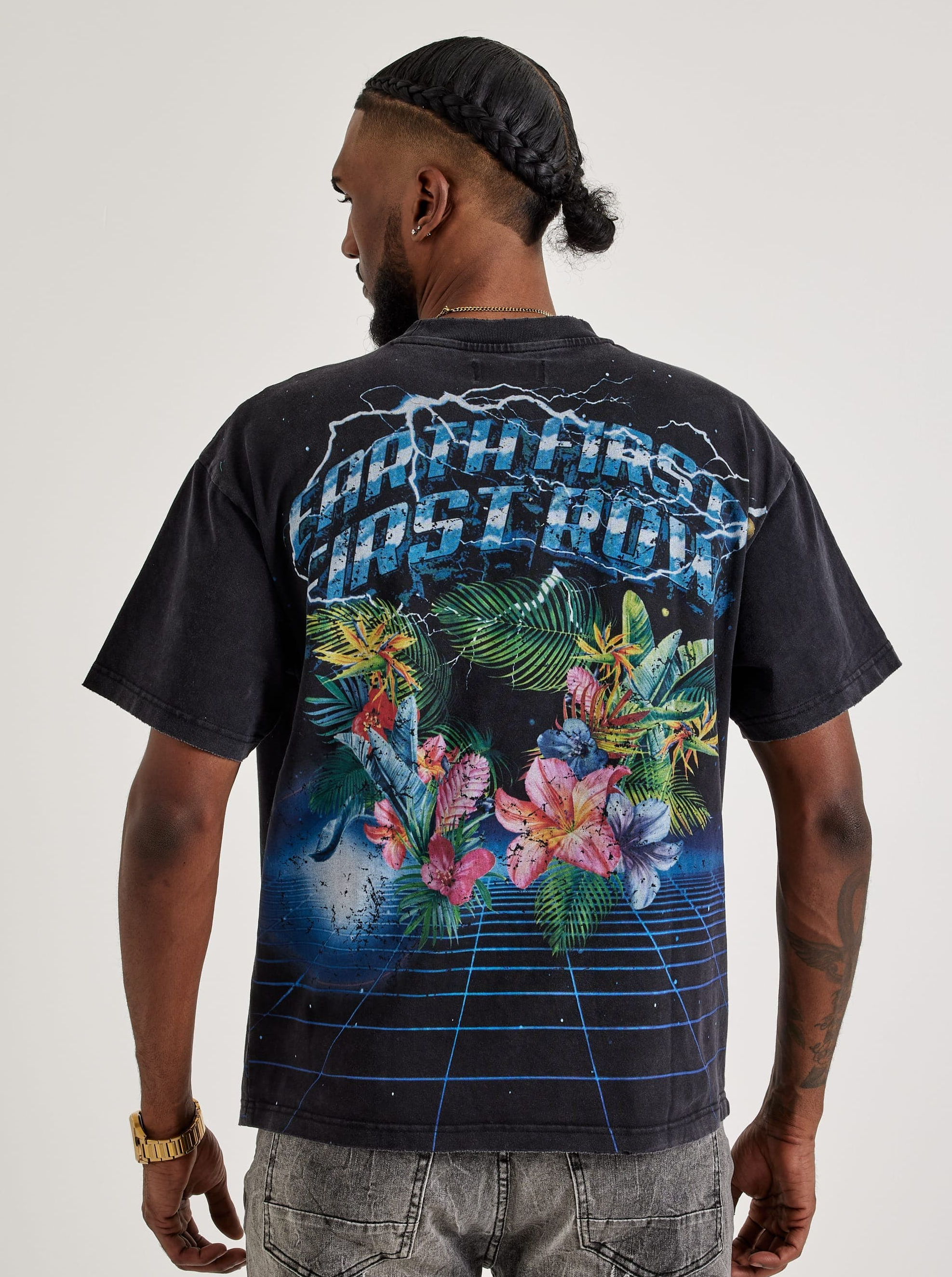 First Row "Earth First Rhinestone" Tee