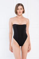 Black Tube Bodysuit