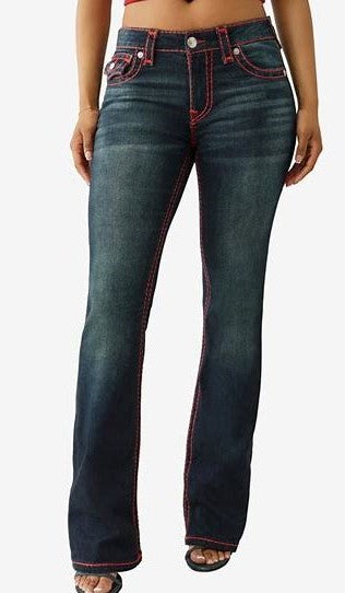 True Religion "Becca Crystal Horseshoe Super T Bootcut "Jeans