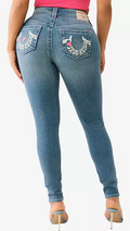 True Religion "Jennie I Love True Religion Curvy Skinny" Jeans
