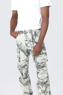 Smoke Rise Utility Twill - Wren Camo Cargo Pants — view 4