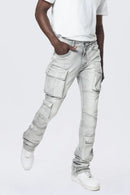Smoke Rise Utility Muti Pocket Stacked Jeans - view 9