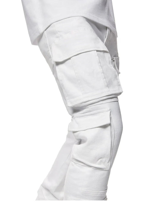 Smoke Rise Utility Multi Pocket Stacked Jeans — view 8