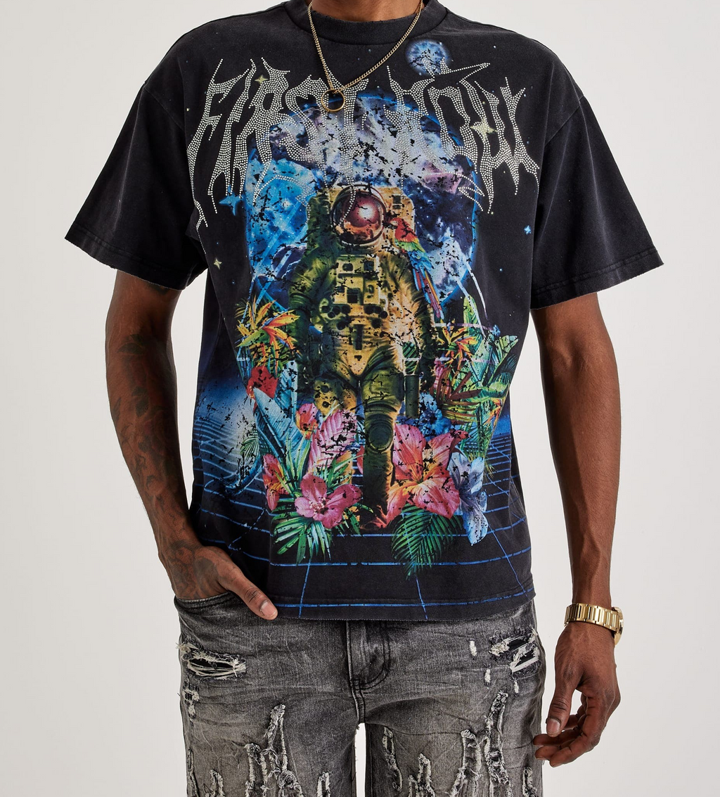 First Row "Earth First Rhinestone" Tee