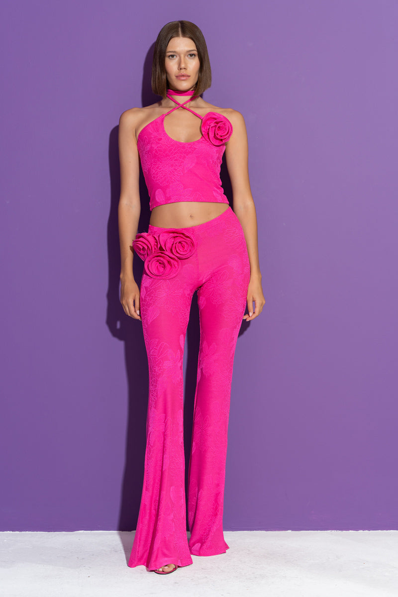 Kiki Riki "Rose-accent" Pants 32819
