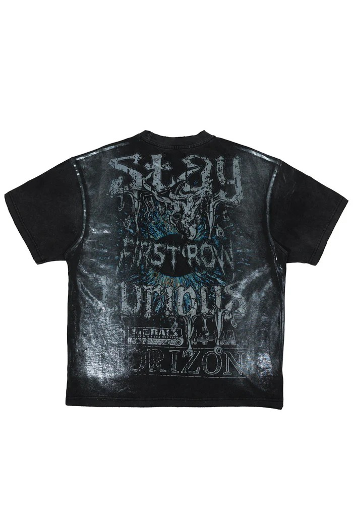 First Row Stay Curious Eyeball Foil Tee - view 3