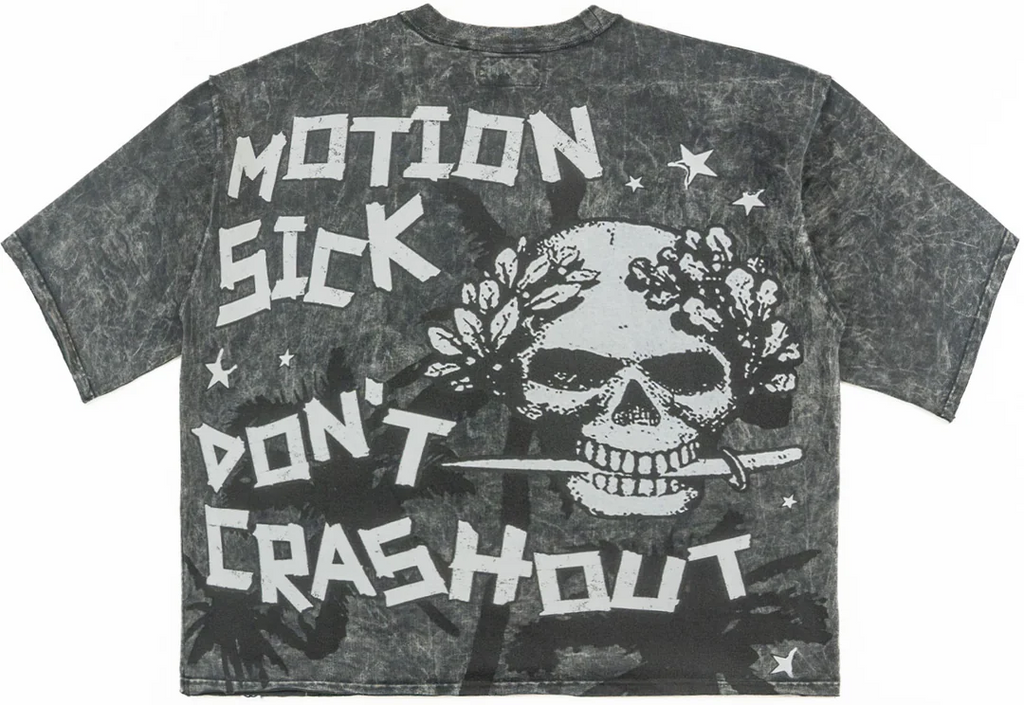 Makobi "Motion Sickness Cropped" Tee