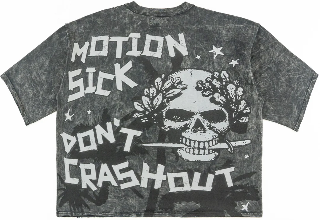 Makobi "Motion Sickness Cropped" Tee