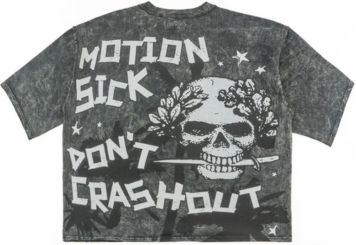 Makobi Motion Sickness Cropped Tee — view 2
