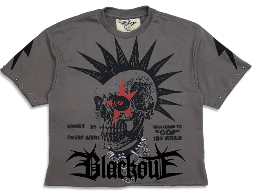 BKYS "Born To Tour Cropped" Tee