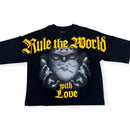 Roku Studios Rule the World with Love Tee