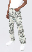 Smoke Rise Utility Twill - Wren Camo Cargo Pants — view 6