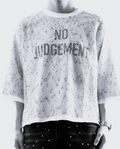 LTK "RELICS S/N Jersey 3/4 Sleeve Crop Top" Tee