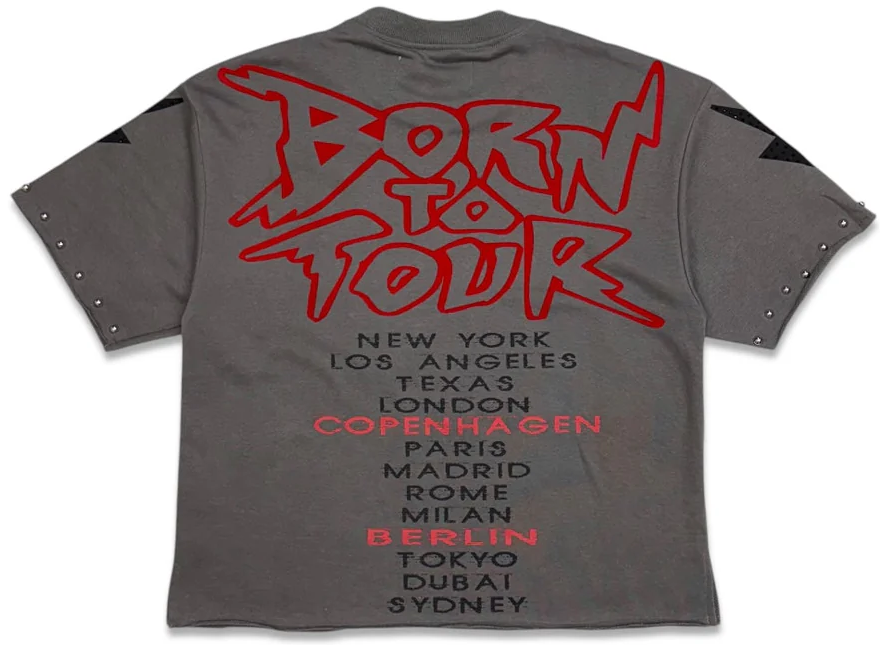 BKYS Born to Tour Cropped Tee — view 2