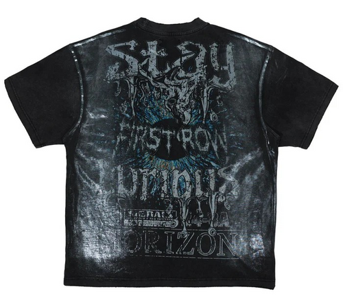 First Row Stay Curious Eyeball Foil Tee — view 3
