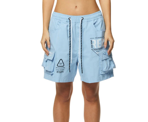 Smoke Rise Slouch Utility Shorts — view 3