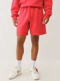 True Religion "Horseshoe Applique" Sweat Shorts