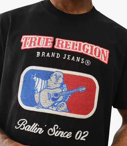 True Religion "Embroidery League" Tee