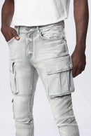 Smoke Rise Utility Multi Pocket Stacked Jeans — view 10