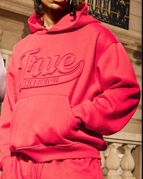True Religion Cinched Logo Applique Hoodie — view 2