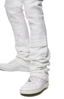 Smoke Rise Utility Multi Pocket Stacked Jeans — view 5