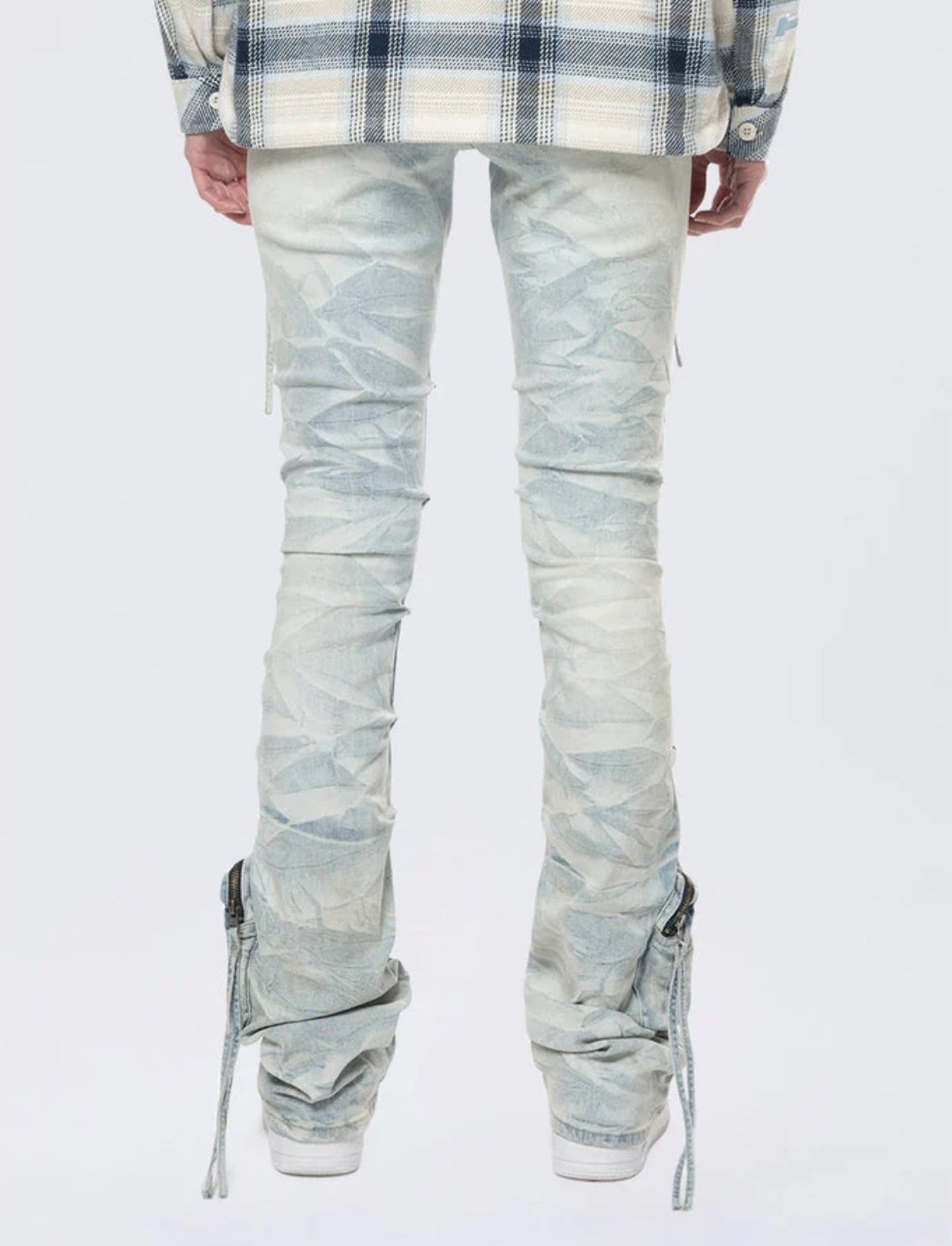 Smoke Rise High Rise - Marshfield Blue Cargo Pants — view 6