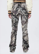 Smoke Rise High Rise Stacked Windbreaker Sweatpants — view 2