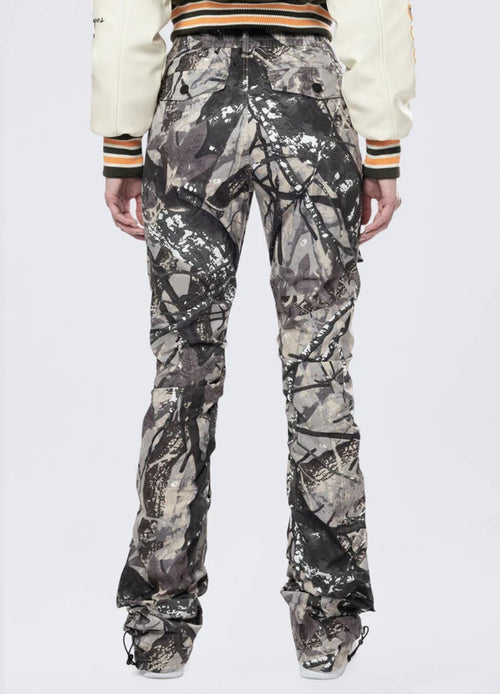 Smoke Rise High Rise Stacked Windbreaker Sweatpants — view 2