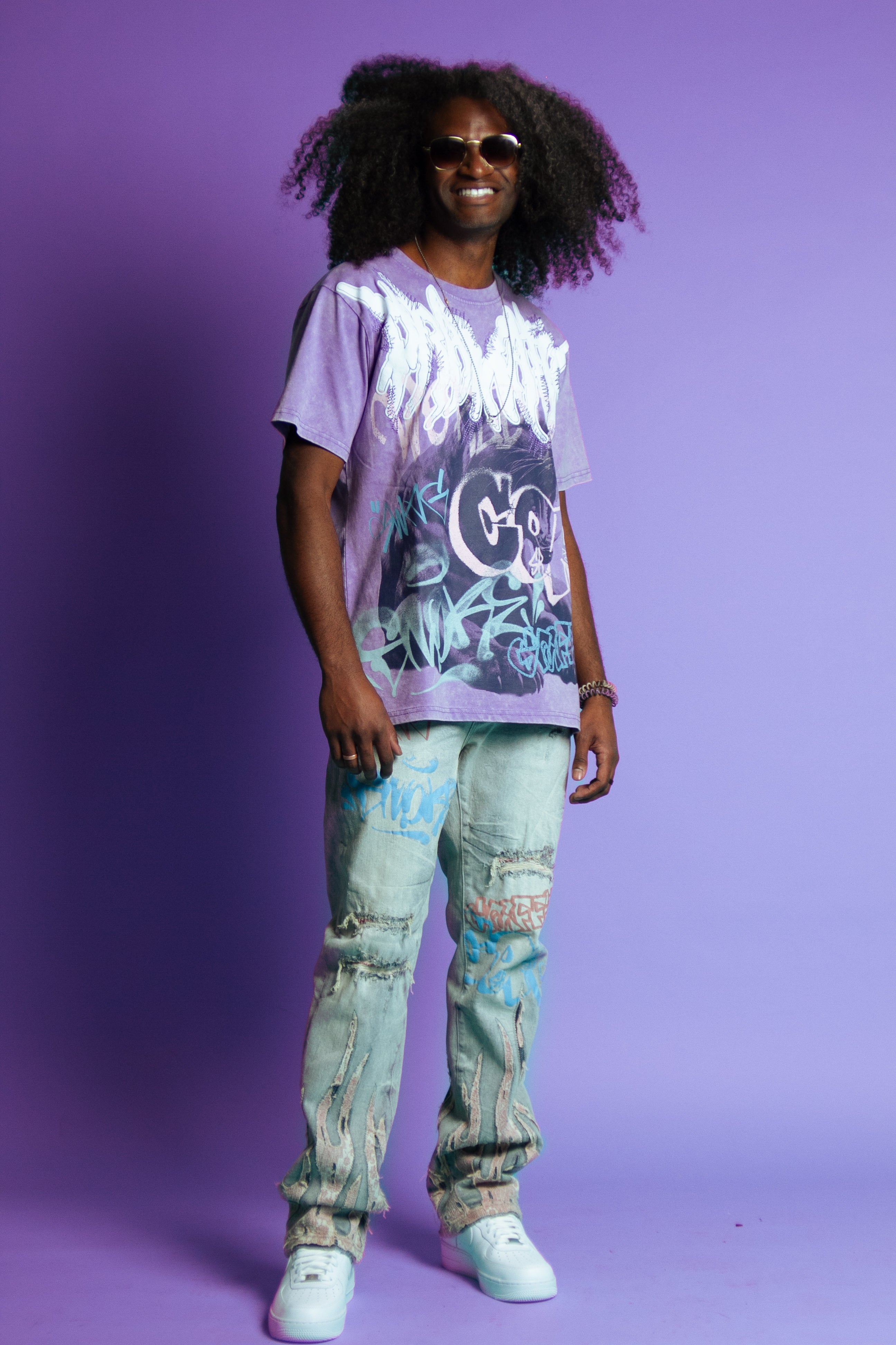 Smoke Rise "Dystopia Long Straight Fit" Jeans