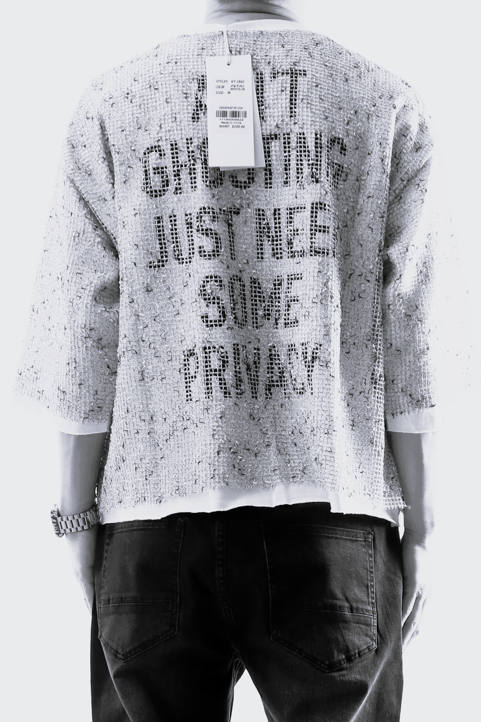 LTK “Relics” Jersey 3/4 Sleeve Crop Tee