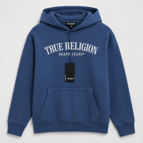 True Religion Vintage Navy Zip Up Set