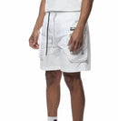 Smoke Rise Printed Utility Lounge Windbreaker Shorts