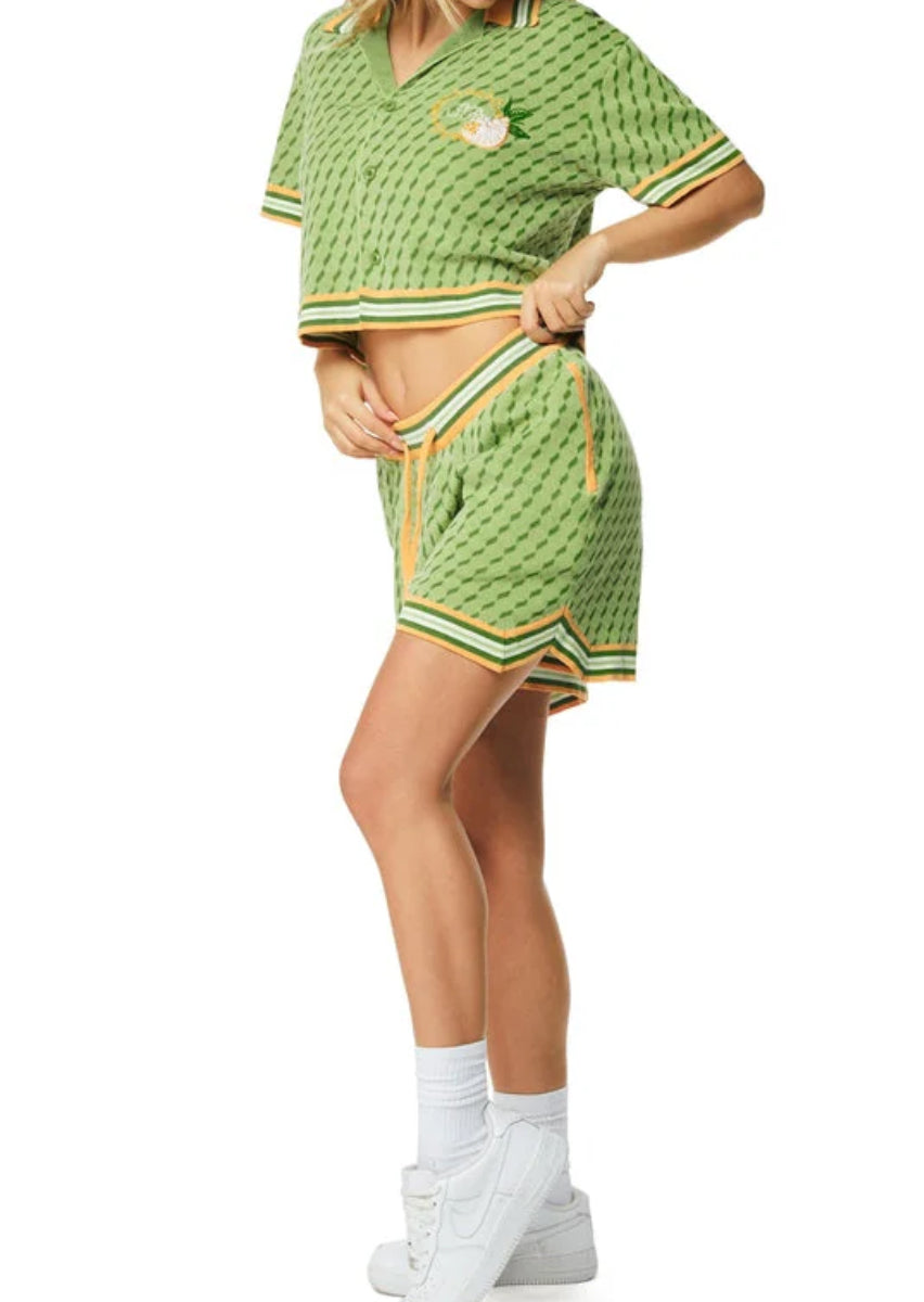 Smoke Rise "Jacquard Knit" Shorts